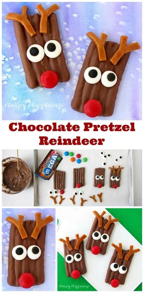 chocolate-pretzel-reindeer-hungry-happenings image
