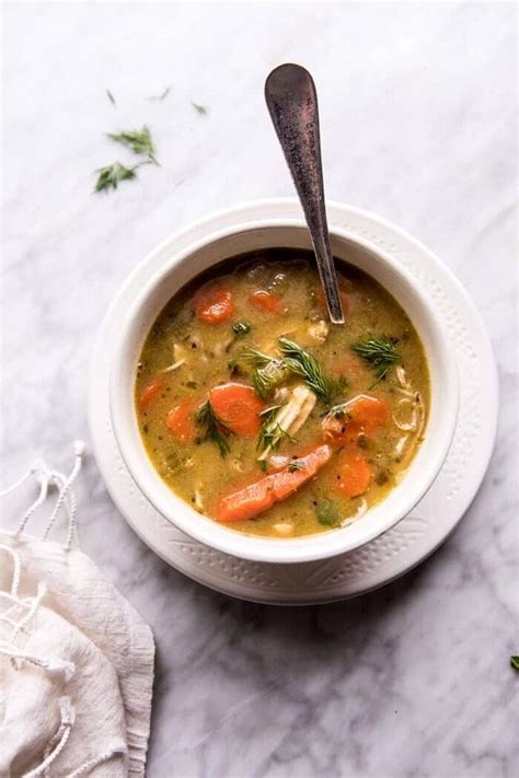 slow-cooker-hearty-chicken-soup-half-baked-harvest image