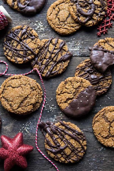 chewy-chocolate-ginger-molasses-cookies-half-baked image