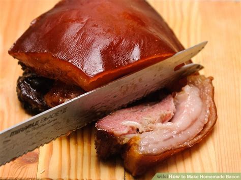how-to-make-homemade-bacon-with-pictures-wikihow image