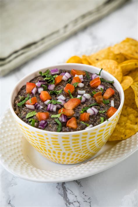 black-bean-dip-5-mins-only-spice-up-the-curry image