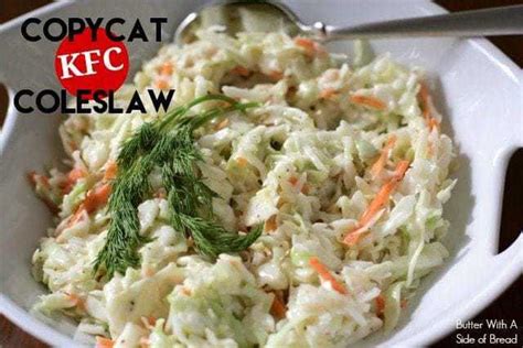 kfc-coleslaw-recipe-butter-with-a-side-of-bread image