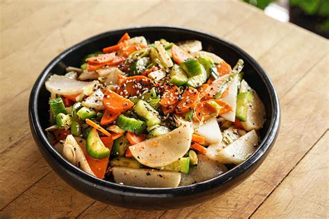 cucumber-carrot-and-daikon-salad-recipe-spice image