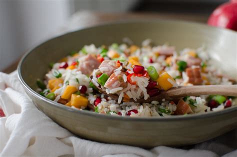 festive-asian-style-ham-and-rice-salad-beyond-kimchee image