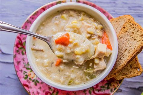 creamy-turkey-soup-recipe-made-with-thanksgiving image