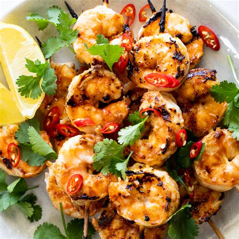 spicy-garlic-shrimp-skewers-simply-delicious image