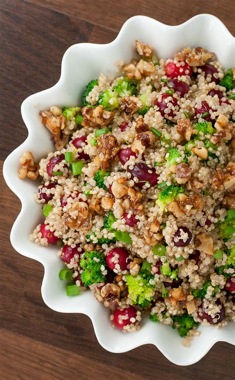 cranberry-quinoa-salad-with-candied-walnuts-peas image