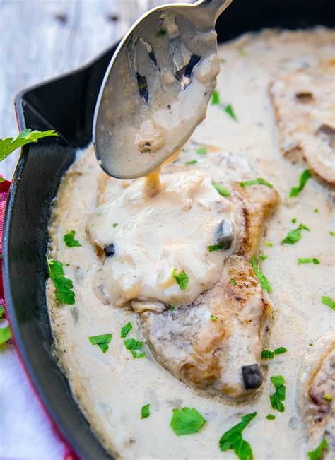 baked-pork-chops-with-cream-of-mushroom-soup-the image