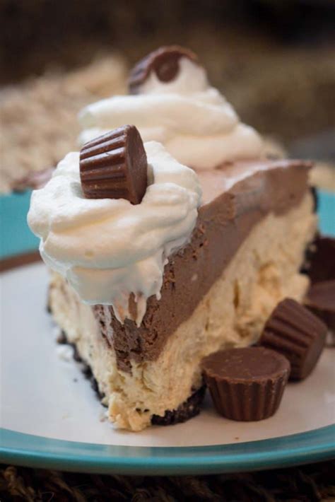 best-ever-chocolate-peanut-butter-no-bake-pie-devour image