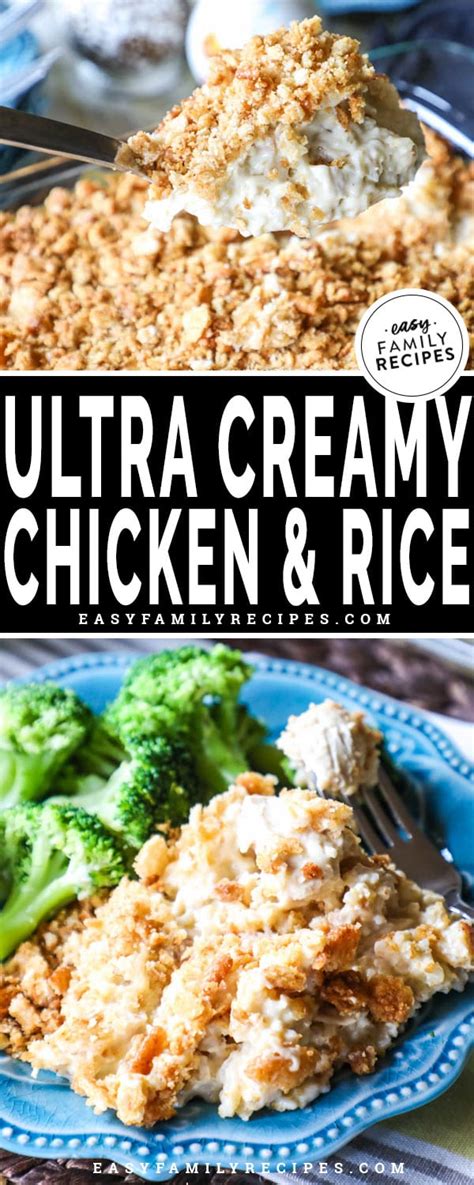 ultra-creamy-chicken-and-rice-casserole image