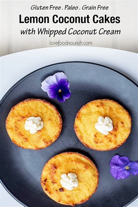 lemon-coconut-cakes-paleo-gluten-free-love image