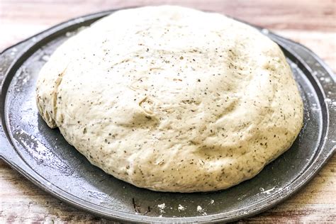 homemade-italian-herb-pizza-dough-fresh-simple-home image