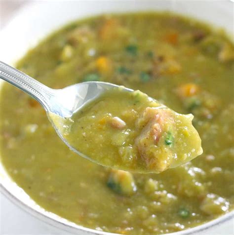 instant-pot-split-pea-soup-with-ham-bowl-of-delicious image