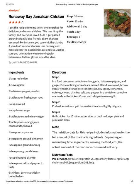 runaway-bay-jamaican-chicken-recipe-pdf-teaspoon image