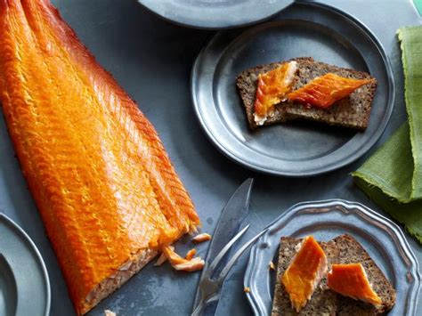smoked-salmon-recipe-alton-brown-food-network image