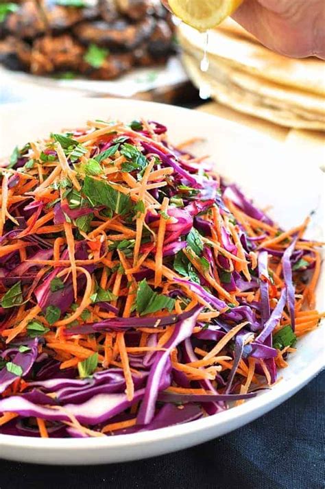 shredded-red-cabbage-carrot-and-mint-salad image