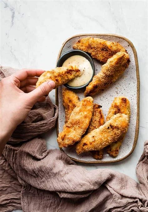 easy-baked-gluten-free-chicken-tenders-the-movement image