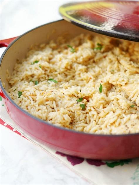 one-pot-chicken-and-rice-casserole-recipe-yellow image