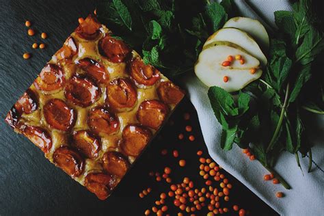 caramelized-upside-down-pear-tart-starr-ranch image