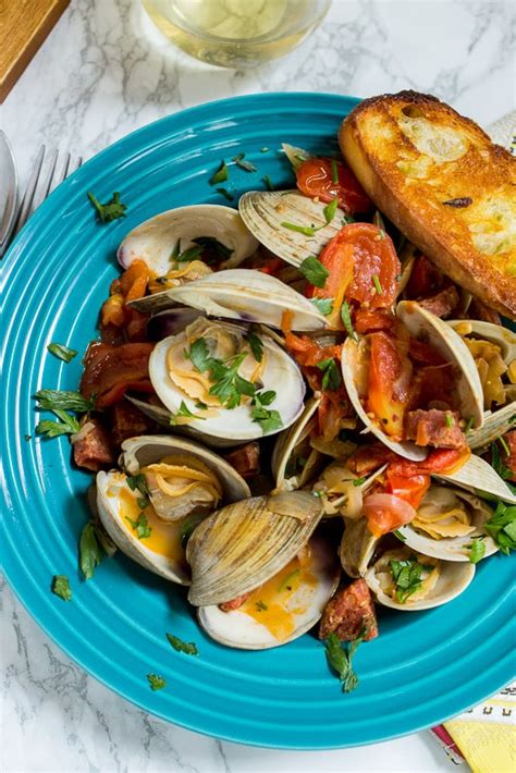 steamed-clams-with-chorizo-and-tomatoes-the-girl-in image