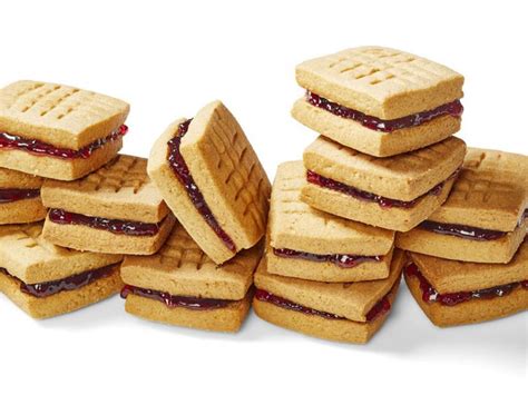 peanut-butter-and-jelly-sandwich-cookies-food image