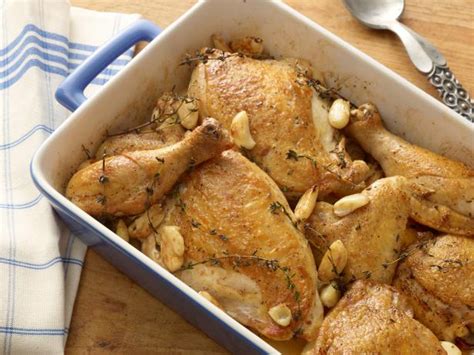 40-cloves-and-a-chicken-recipe-alton-brown-food-network image