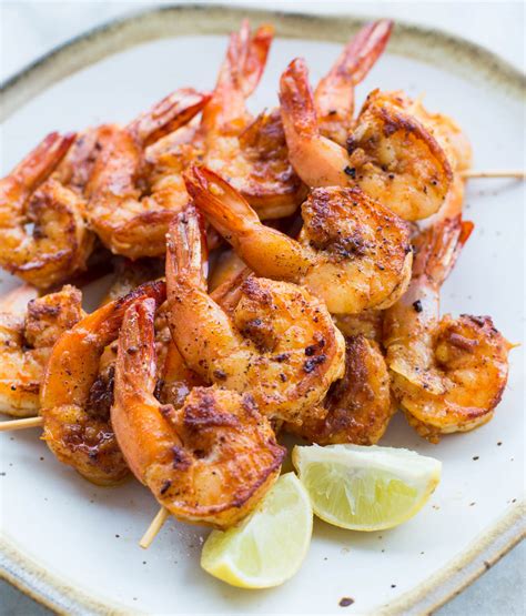 grilled-shrimp-with-corn-avocado-salad-the-flavours image