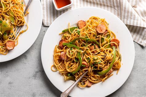 spaghetti-napolitan-japanese-ketchup-pasta-the image