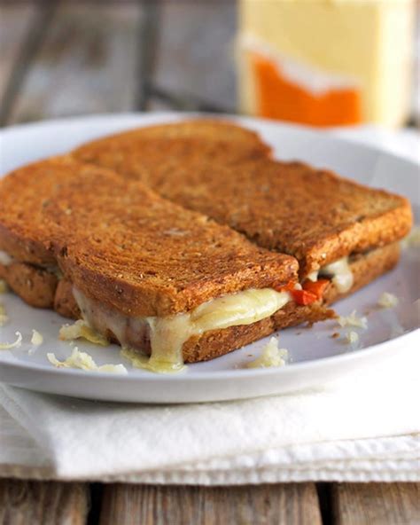 three-cheese-roasted-vegetable-grilled-cheese-pinch image