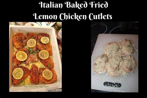 italian-baked-fried-lemon-chicken-cutlets image