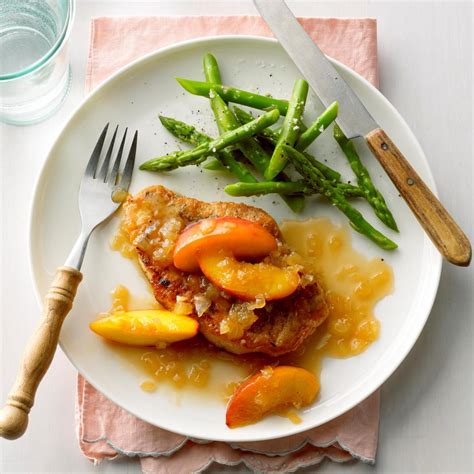 pork-chops-with-nectarine-sauce-recipe-how-to-make-it image