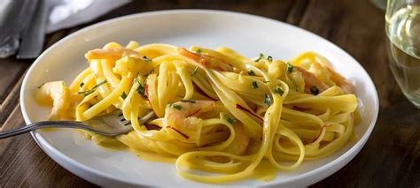 creamy-saffron-and-shrimp-pasta-sprinkles-and-sprouts image