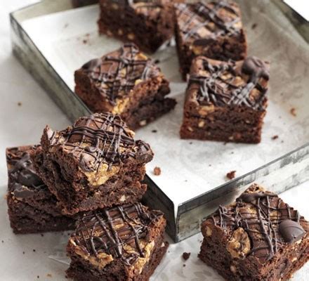 peanut-butter-brownies-recipe-bbc-good-food image