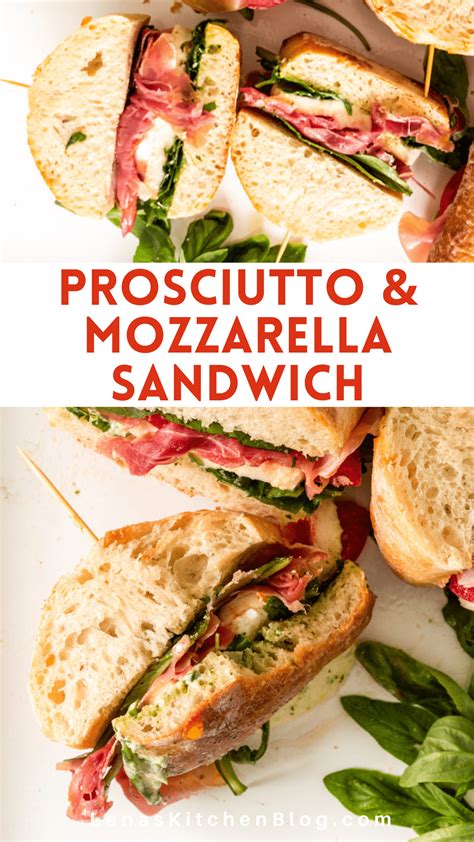prosciutto-and-mozzarella-sandwich-lenas-kitchen image