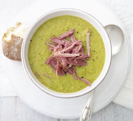 pea-and-ham-hock-soup-recipe-bbc-good-food image