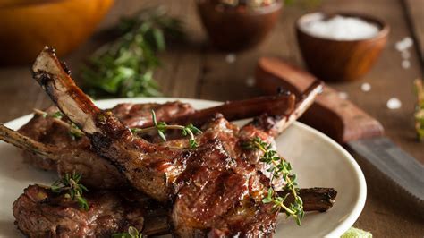 grilled-rosemary-lamb-chops-recipe-epicurious image
