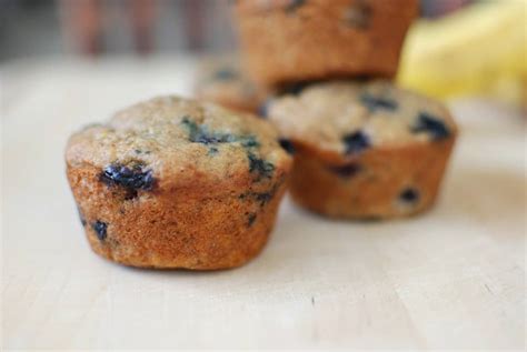 easy-dairy-free-banana-muffins-with-blueberries image