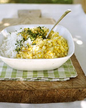 summer-corn-and-rice-pilaf-recipe-martha-stewart image