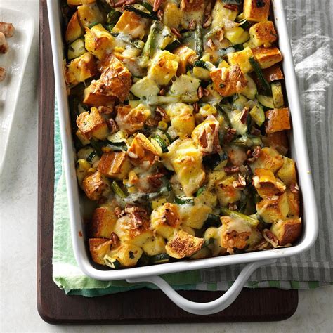 vegetable-strata-recipe-how-to-make-it-taste-of-home image