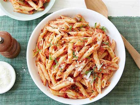 penne-with-sun-dried-tomato-pesto-food-network image