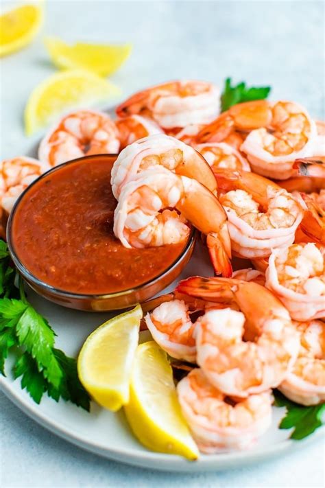 easy-shrimp-cocktail-with-low-sugar-cocktail-sauce image