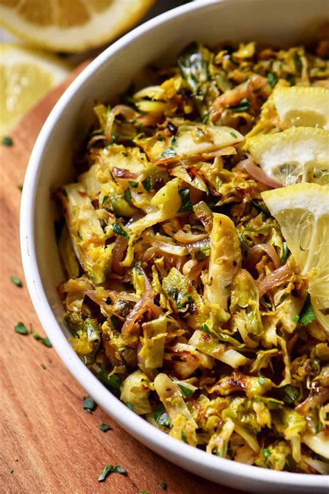shaved-brussels-sprouts-recipe-with-shallots-she-loves image