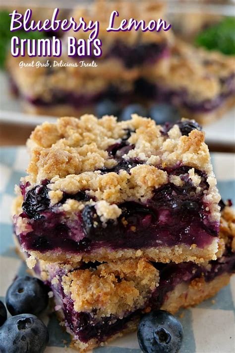 blueberry-lemon-crumb-bars-great-grub-delicious image
