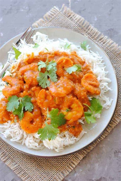 coconut-shrimp-curry-with-rice-instant-pot image