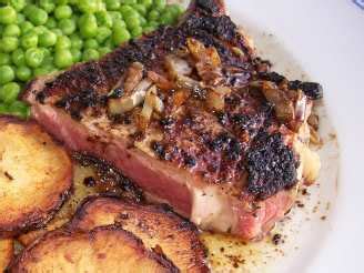 pan-broiled-steak-with-whiskey-sauce-recipe-foodcom image