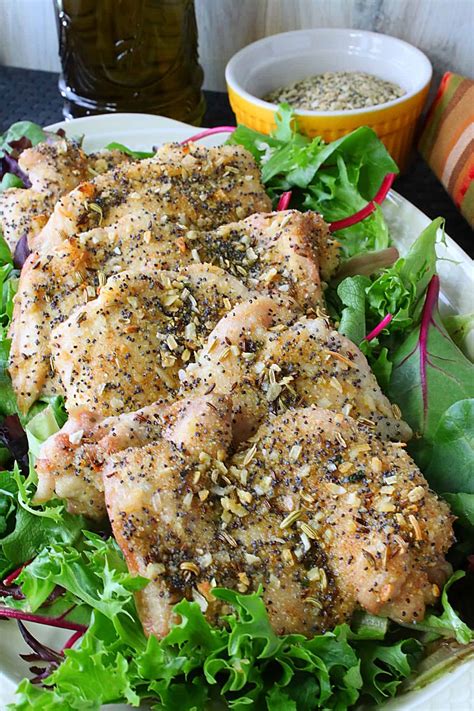 baked-chicken-thighs-with-everything-seasoning image