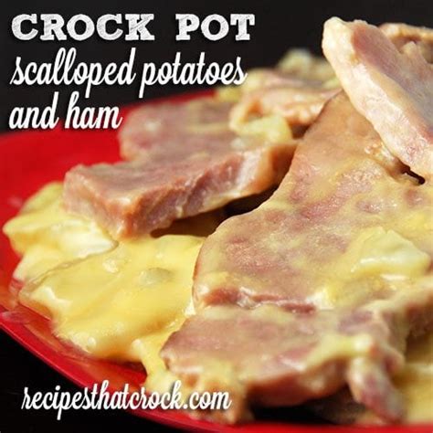 crock-pot-scalloped-potatoes-and-ham-recipes-that image