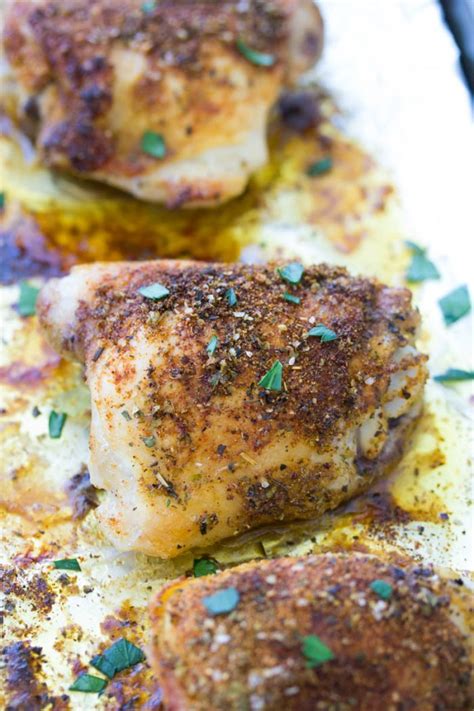 best-baked-chicken-thighs-recipe-kristines-kitchen image
