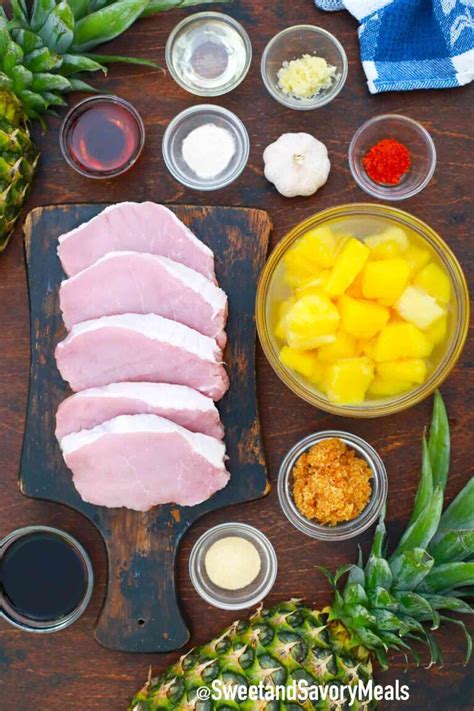 pineapple-pork-chops-one-pan-video-sweet-and image