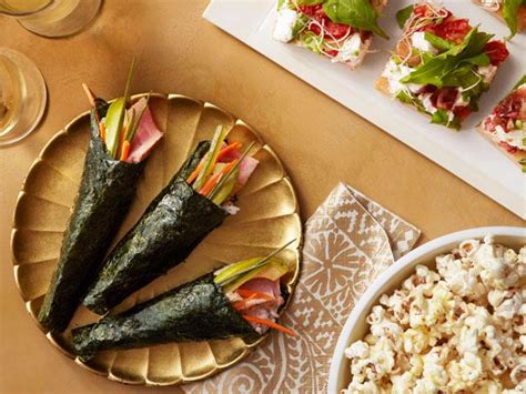 spicy-tuna-hand-rolls-recipe-food-network-kitchen image